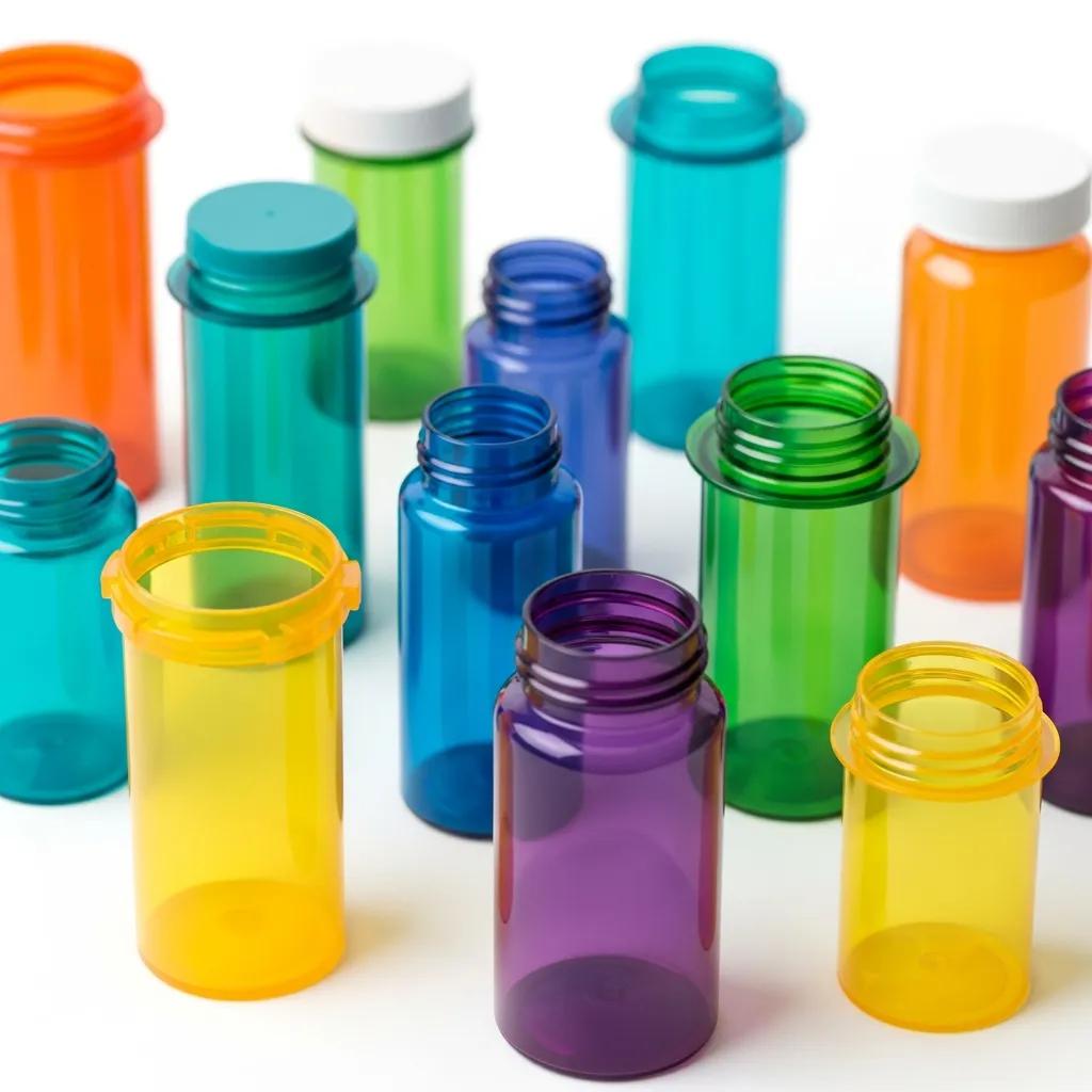Assorted fast-acting allergy pill bottles on display